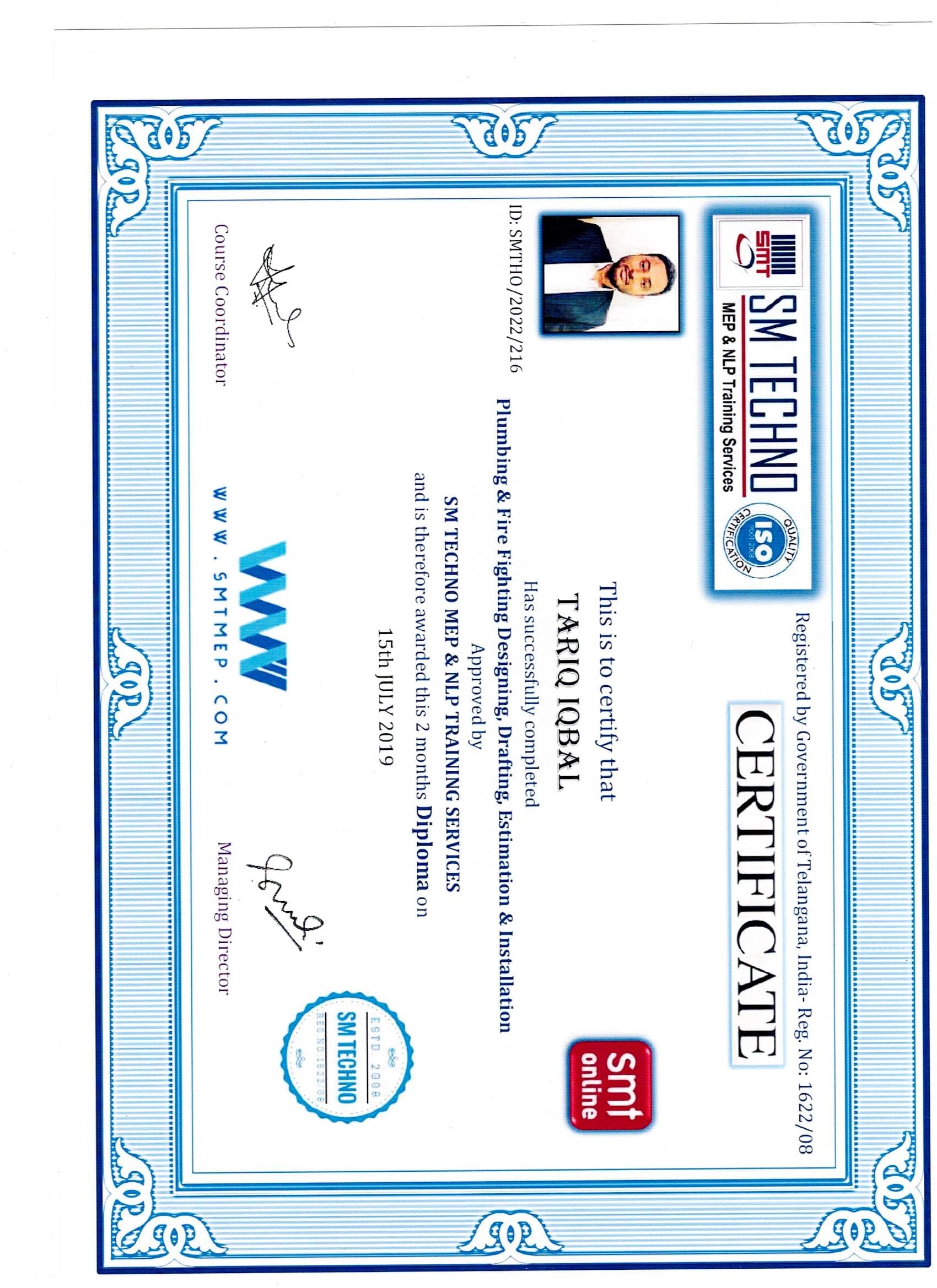 ISO Certificate